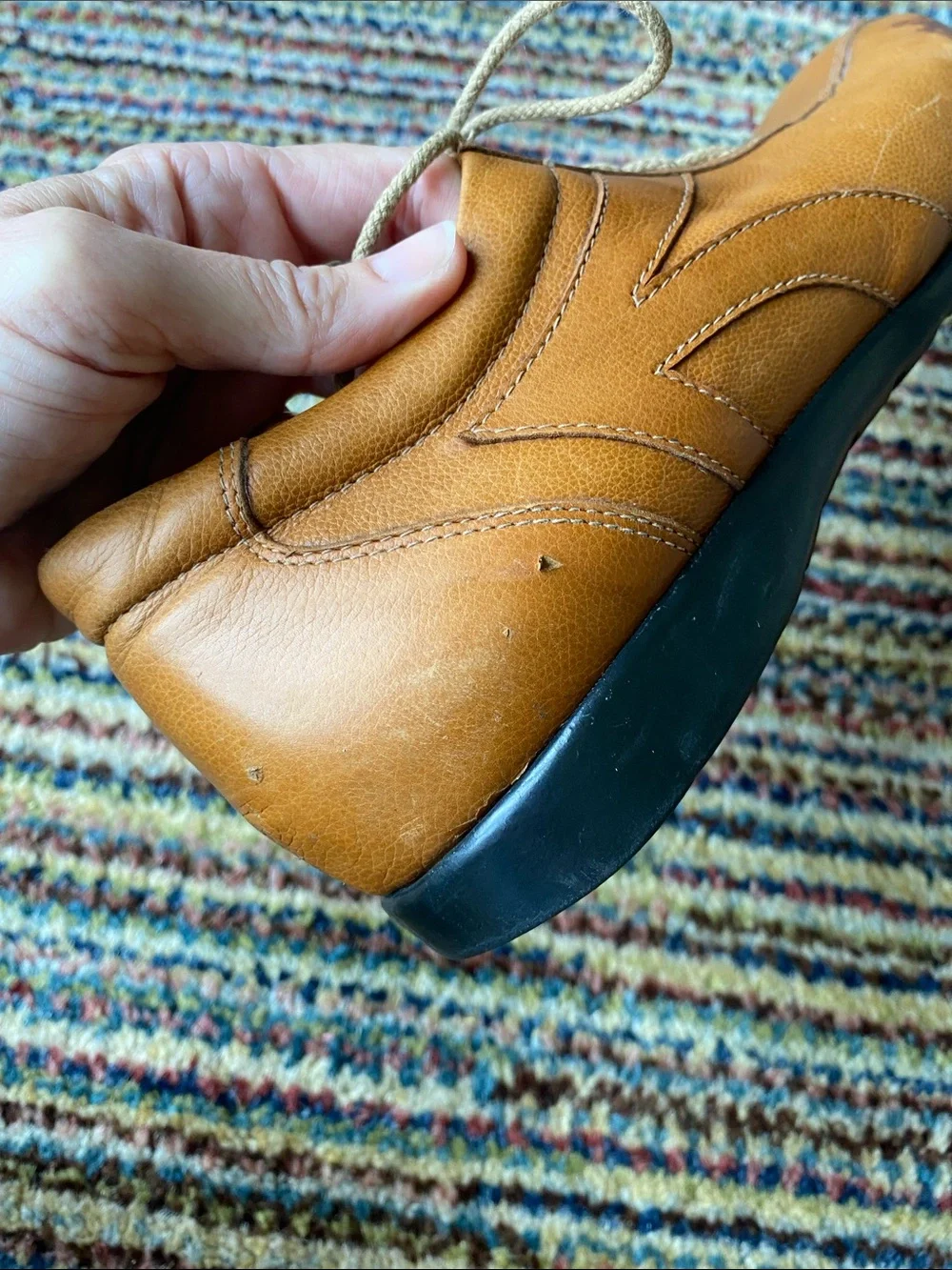Men’s Brumel Export Italian Leather casual shoes — 🚨Flaws!🚨—project shoes